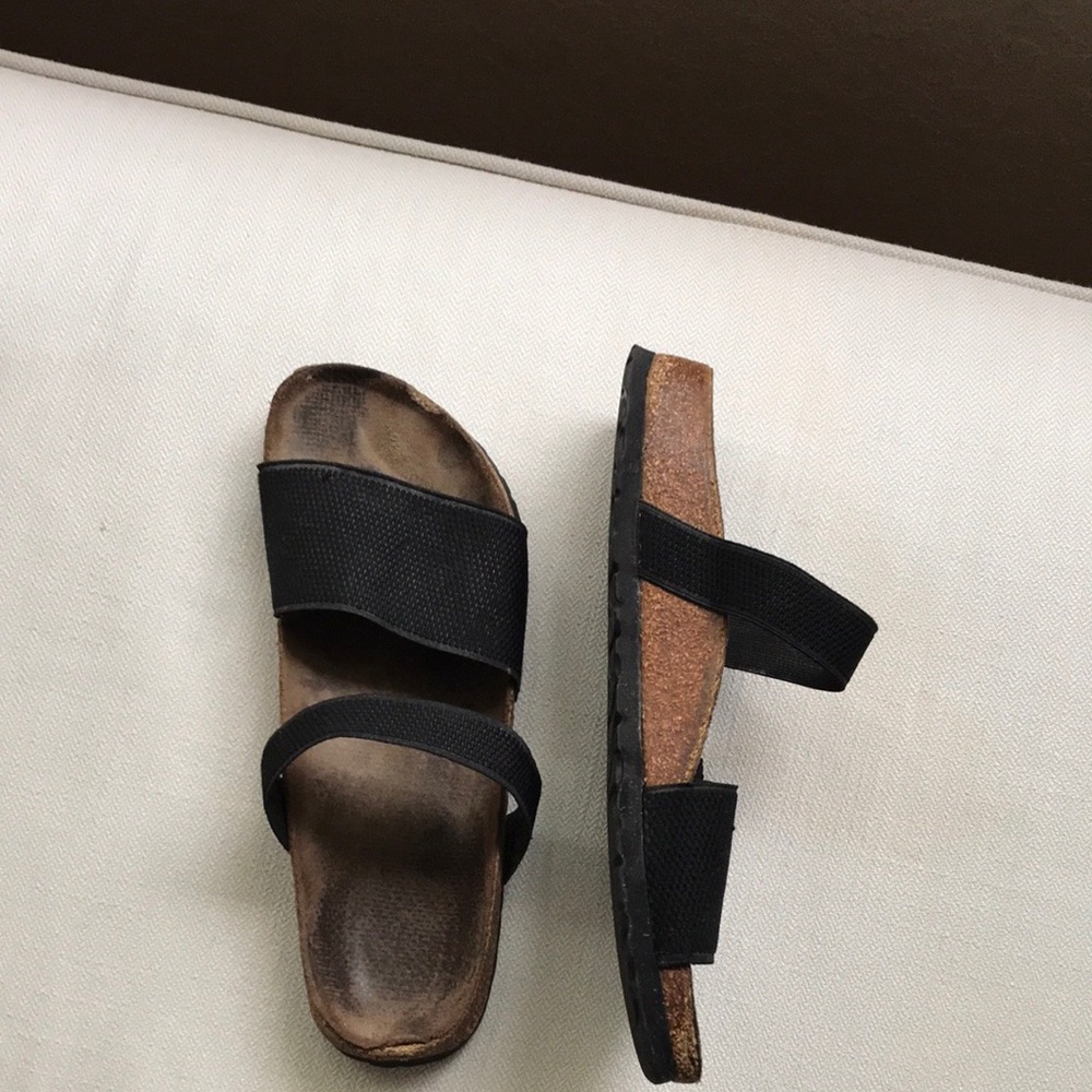 Birkenstock Black Sandal 39 narrow